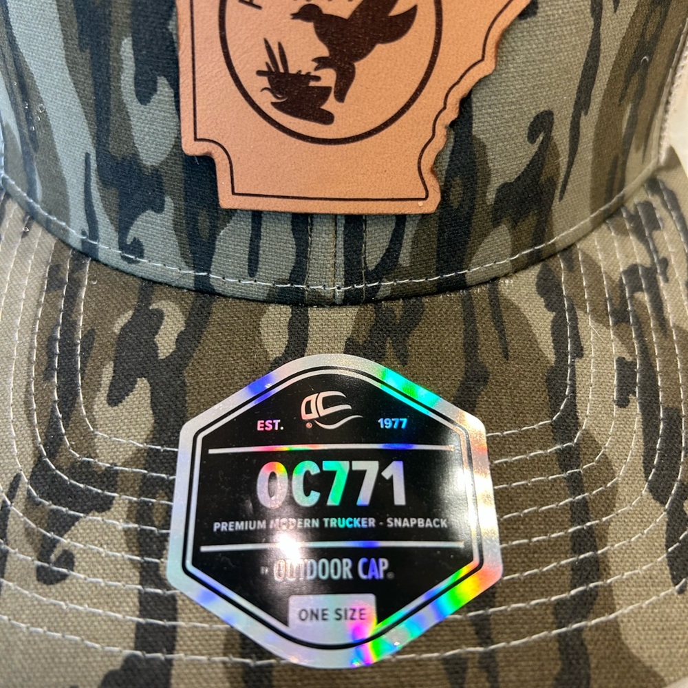 Mossy Oak Camo Mesh Cap, New With Tags, Pin Oak 1914 Logo, Adjustable Size - Picture 5 of 12